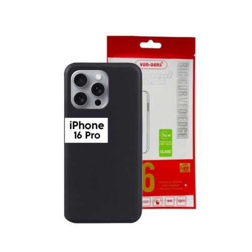 iPhone 16 Pro Tempered Glass (Pack of 10)