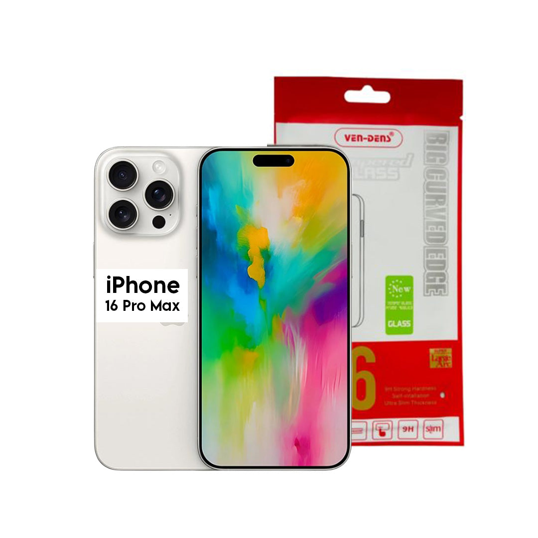 iPhone 16 Pro Max Tempered Glass