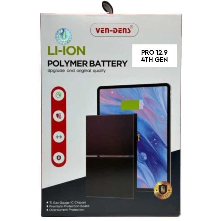 iPad Pro 12.9 4th Gen A2229 A2232 Battery A2229- A2232 – OEM