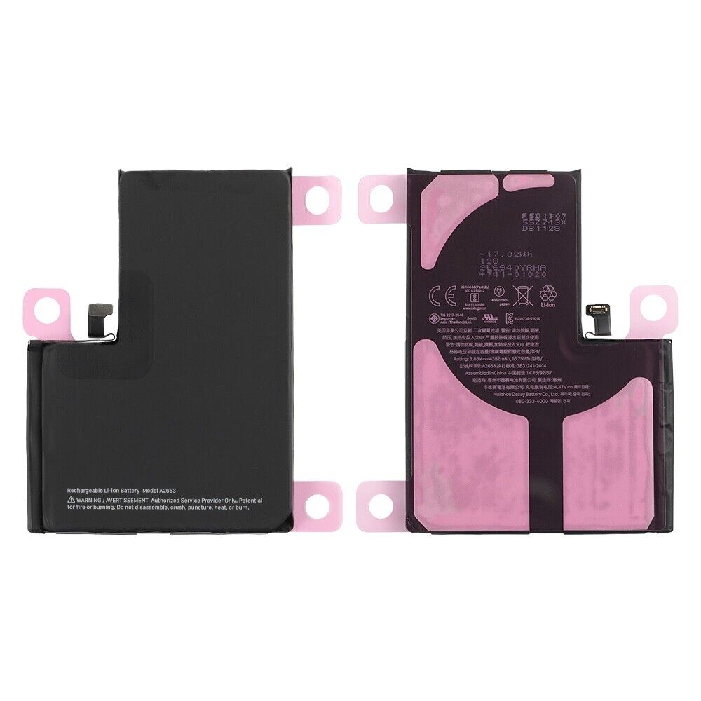 iPhone 13 Pro Max 4352 mAh Internal Battery With Screws & Adhesive- Sticker – 661-22294