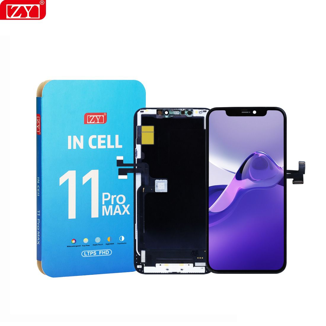 Incell LTPS COF FHD iPhone 11 Pro Max Screen ZY
