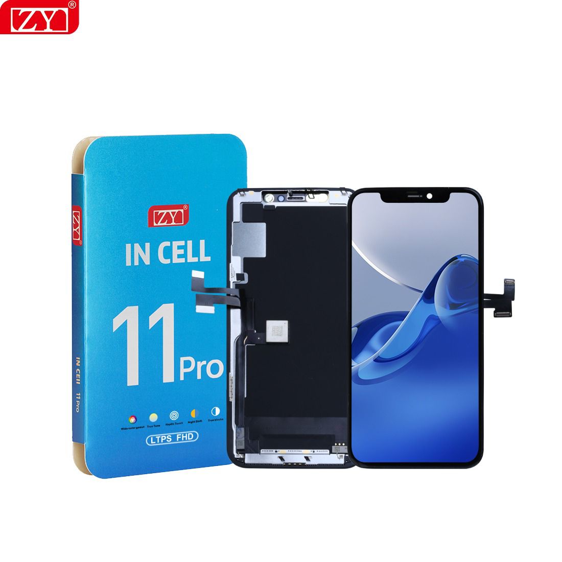 Incell LTPS COF FHD iPhone 11 Pro Screen ZY