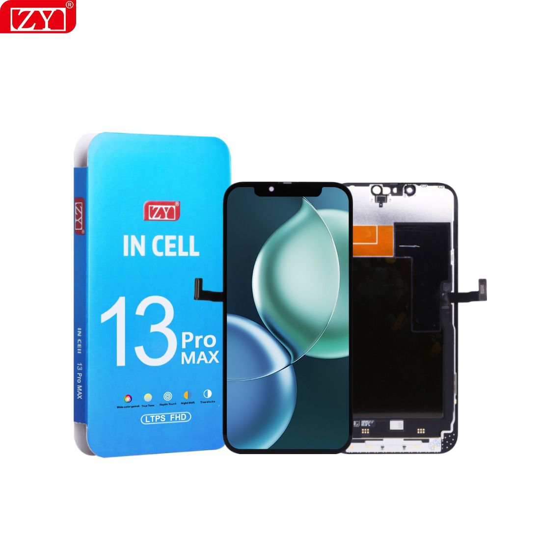 Incell LTPS COF FHD iPhone 13 Pro Max Screen ZY