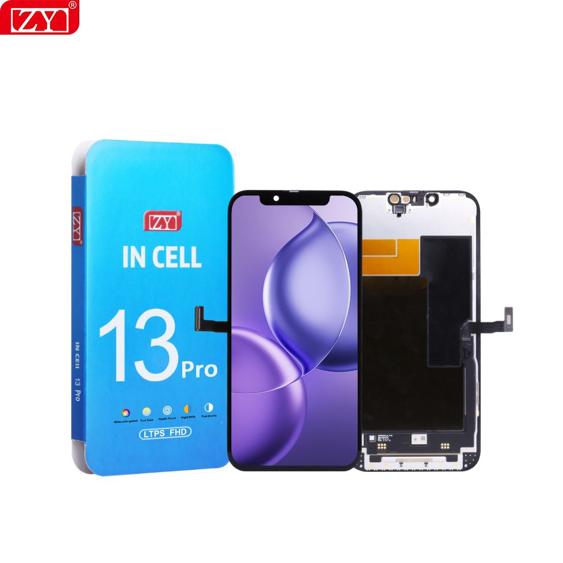 Incell LTPS COF FHD iPhone 13 Pro Screen ZY
